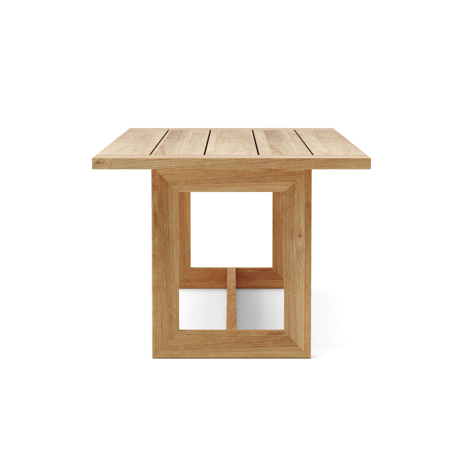 Anderson Teak Smyrna Dining Table 92.5 Inch Natural Finish — product image 3 of 5