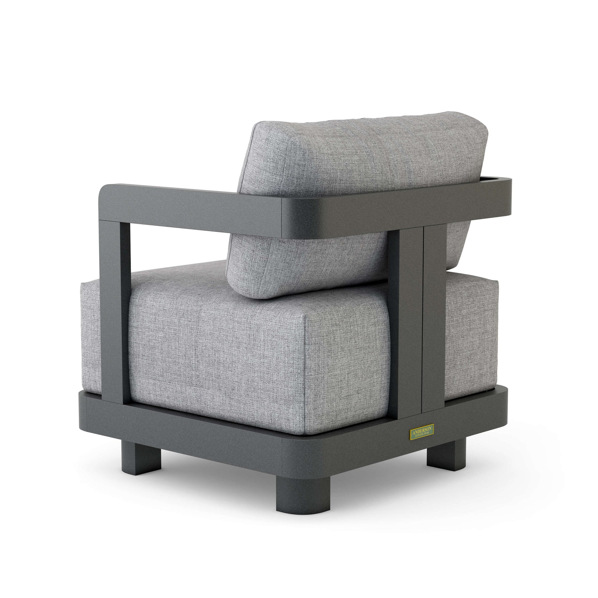 Anderson Teak Granada Deep Seating Aluminum Armchair — product image 2 of 3