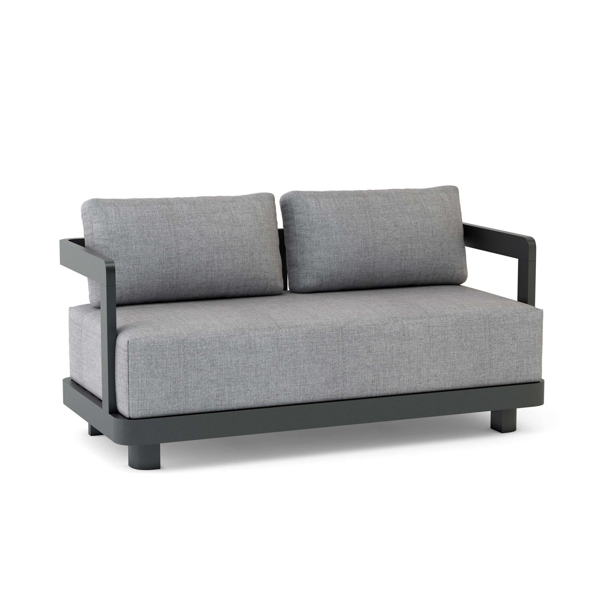 Anderson Teak Granada Deep Seating Aluminum Loveseat — product image 1 of 3