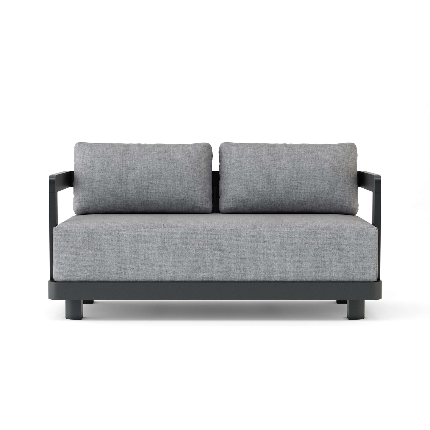 Anderson Teak Granada Deep Seating Aluminum Loveseat — product image 2 of 3