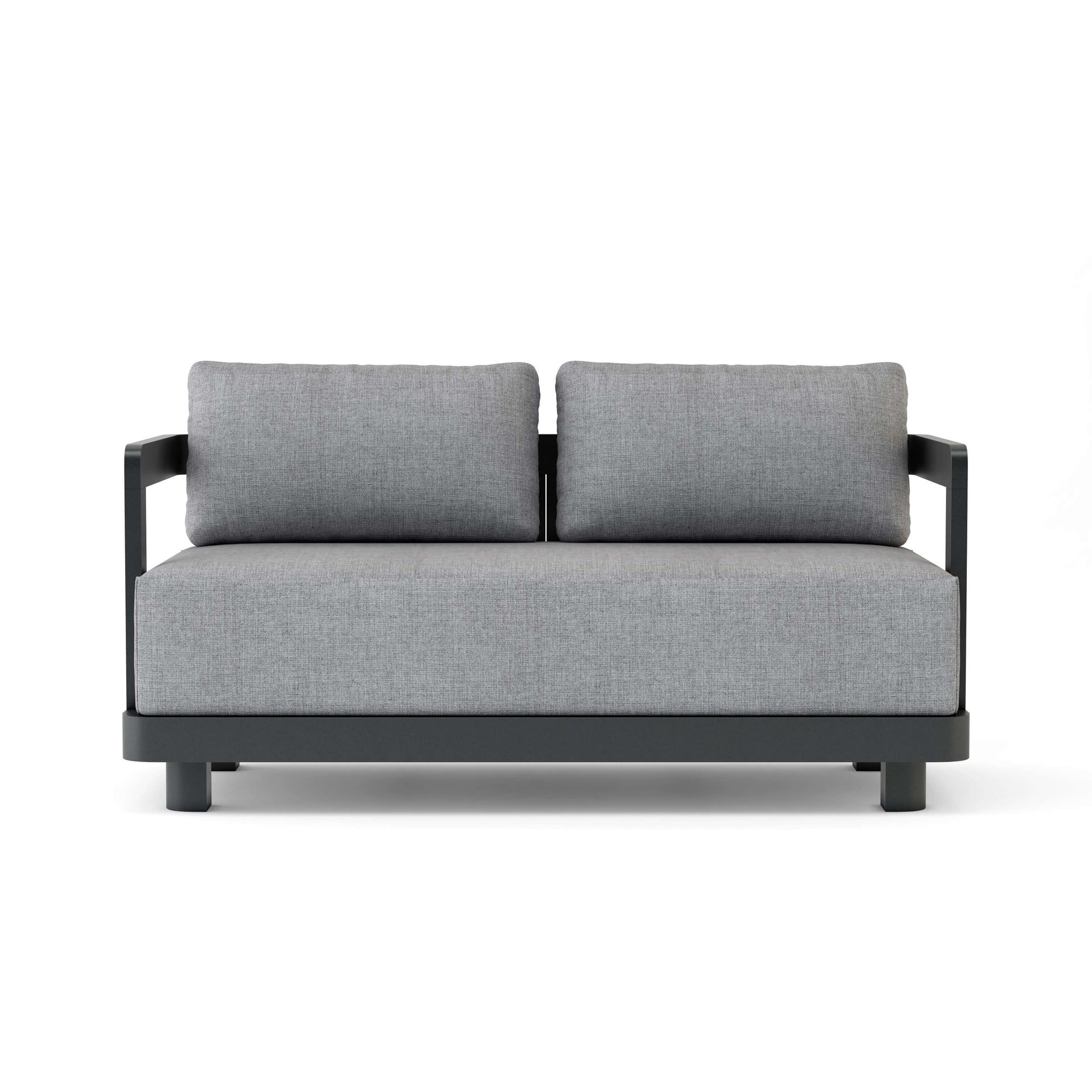 Anderson Teak Granada Deep Seating Aluminum Loveseat — product image 2 of 3
