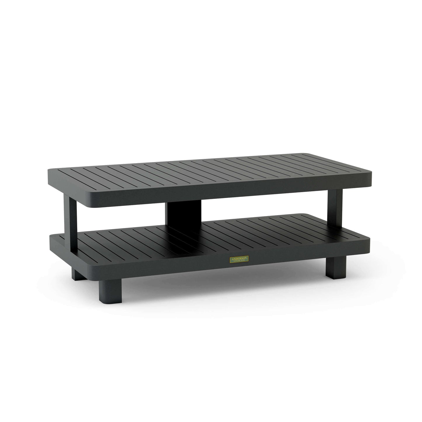 Anderson Teak Granada Aluminum Coffee Table — product image 1 of 2