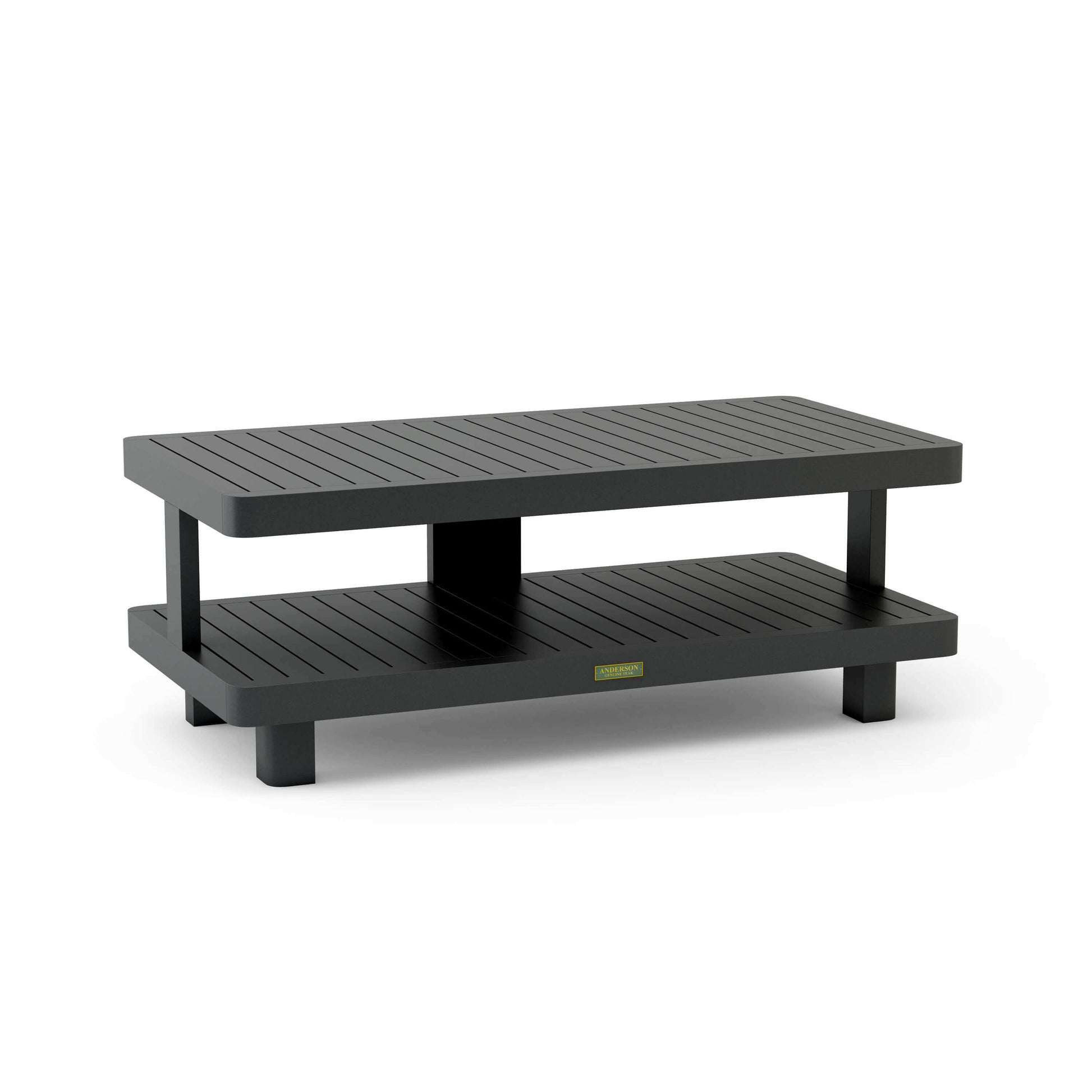 Anderson Teak Granada Aluminum Coffee Table — product image 1 of 2