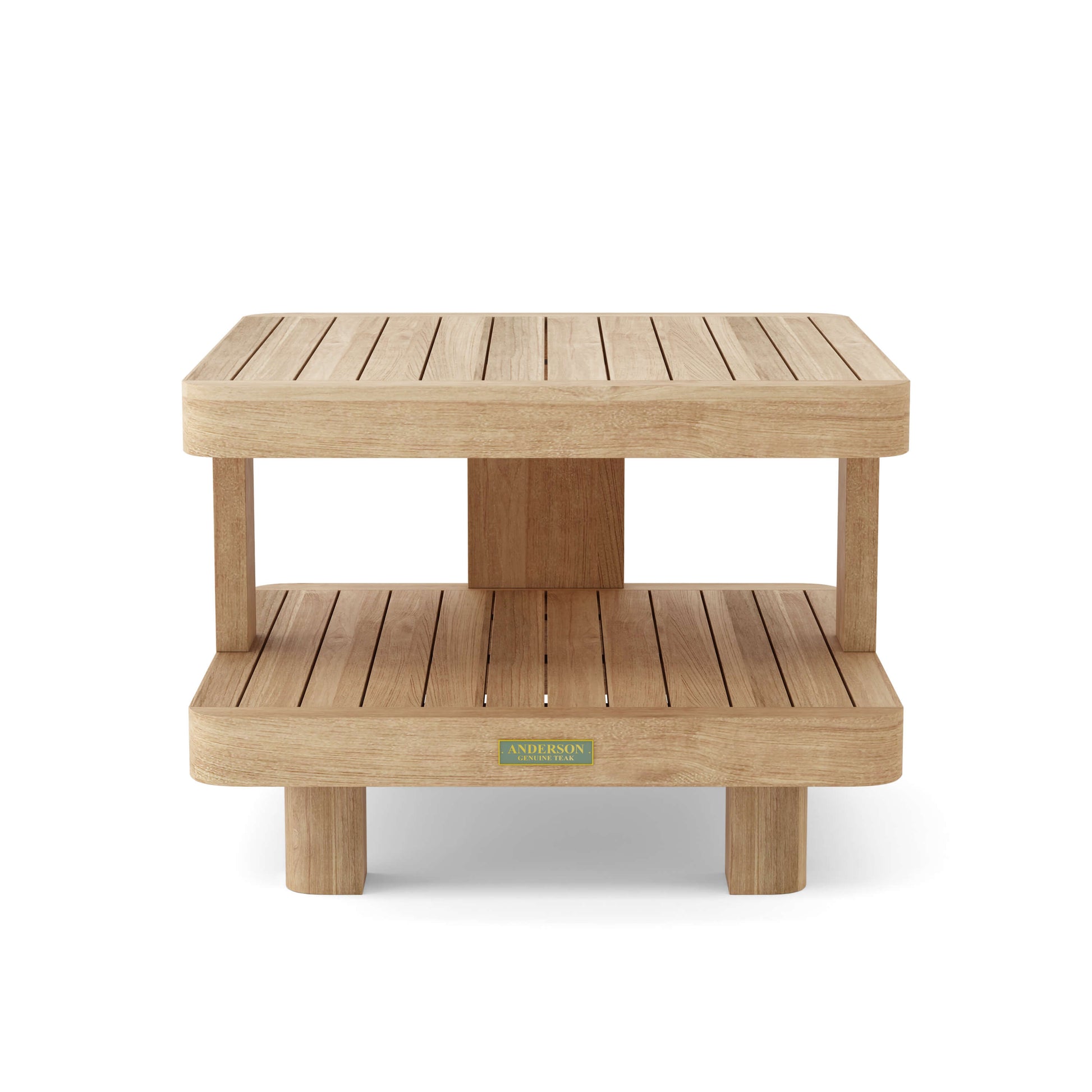 Anderson Teak Granada Two-Tier Side Table — product image 2 of 2
