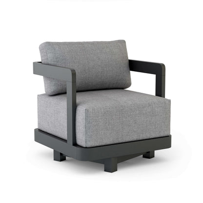 Anderson Teak Granada Deep Seating Aluminum Swivel Armchair — product image 1 of 2
