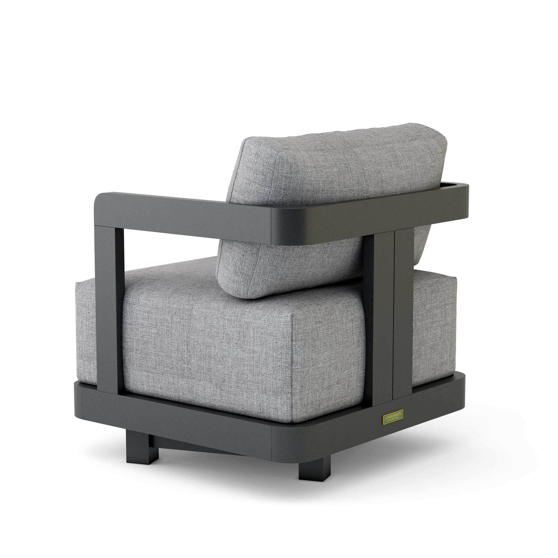Anderson Teak Granada Deep Seating Aluminum Swivel Armchair — product image 2 of 2