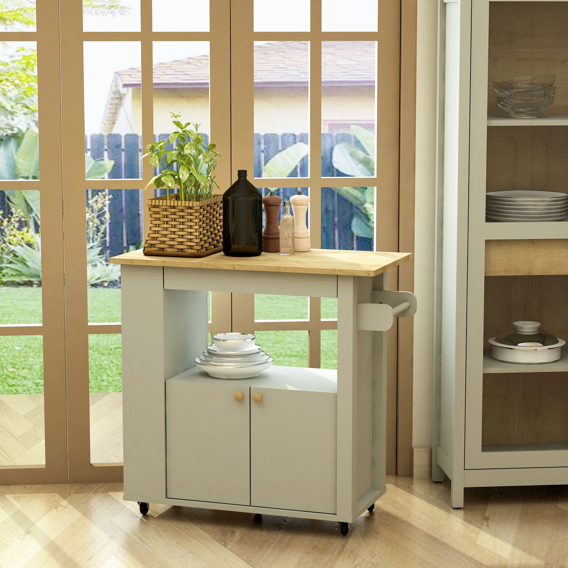 Anderson Teak Astor 35 in Kitchen Cart — product image 2 of 8