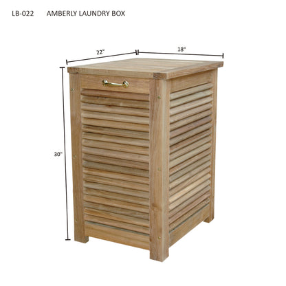 Anderson Teak Amberly Laundry Box — product image 3 of 3