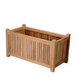 Anderson Teak Chapman Planter Box 36 Inch Teak Wood