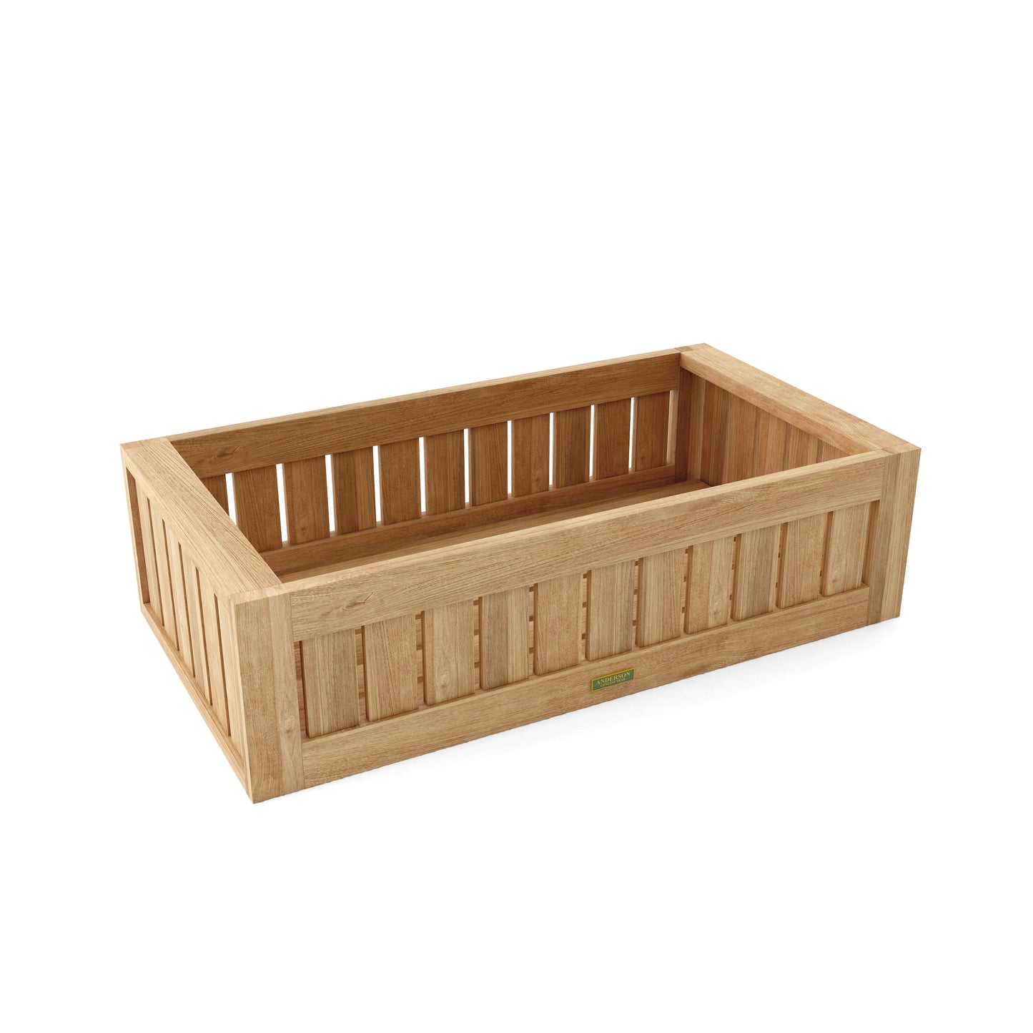 Anderson Teak Straight Modular Planter — product image 1 of 3