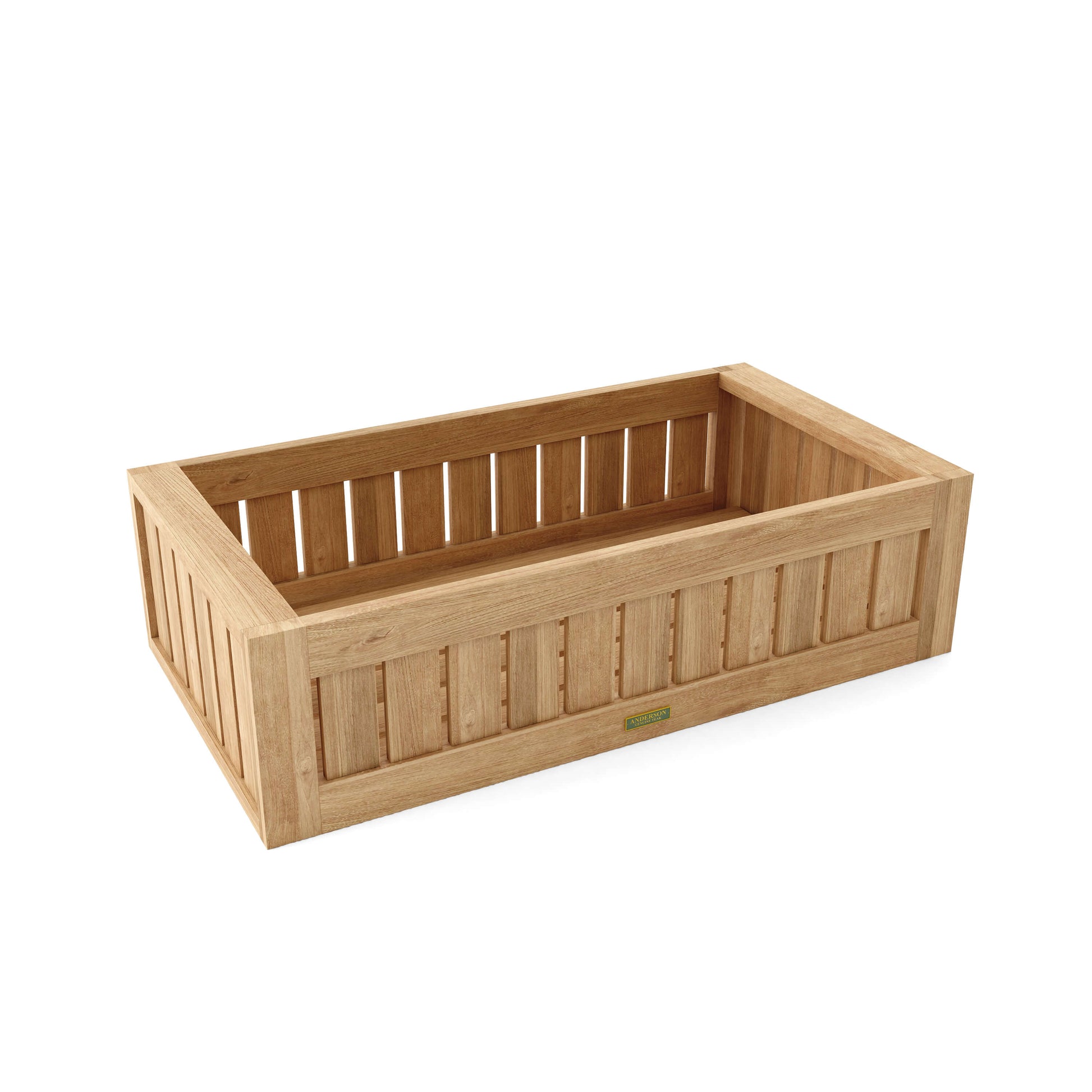 Anderson Teak Straight Modular Planter — product image 1 of 3