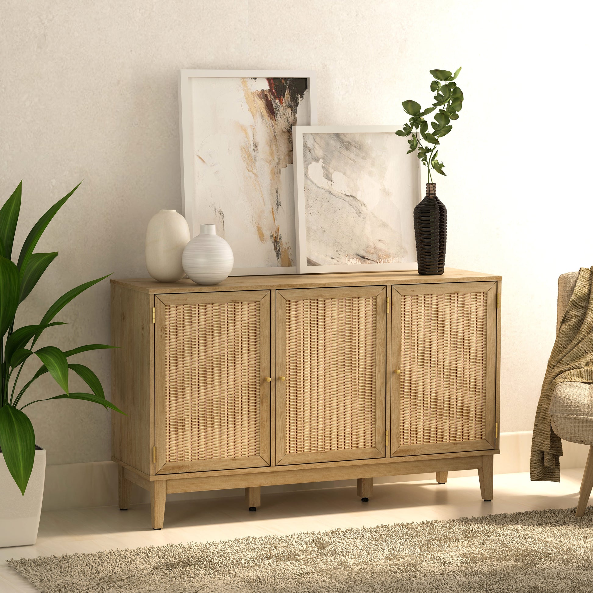 Anderson Teak Bodrum 50-Inch Wide Sideboard — product image 3 of 6