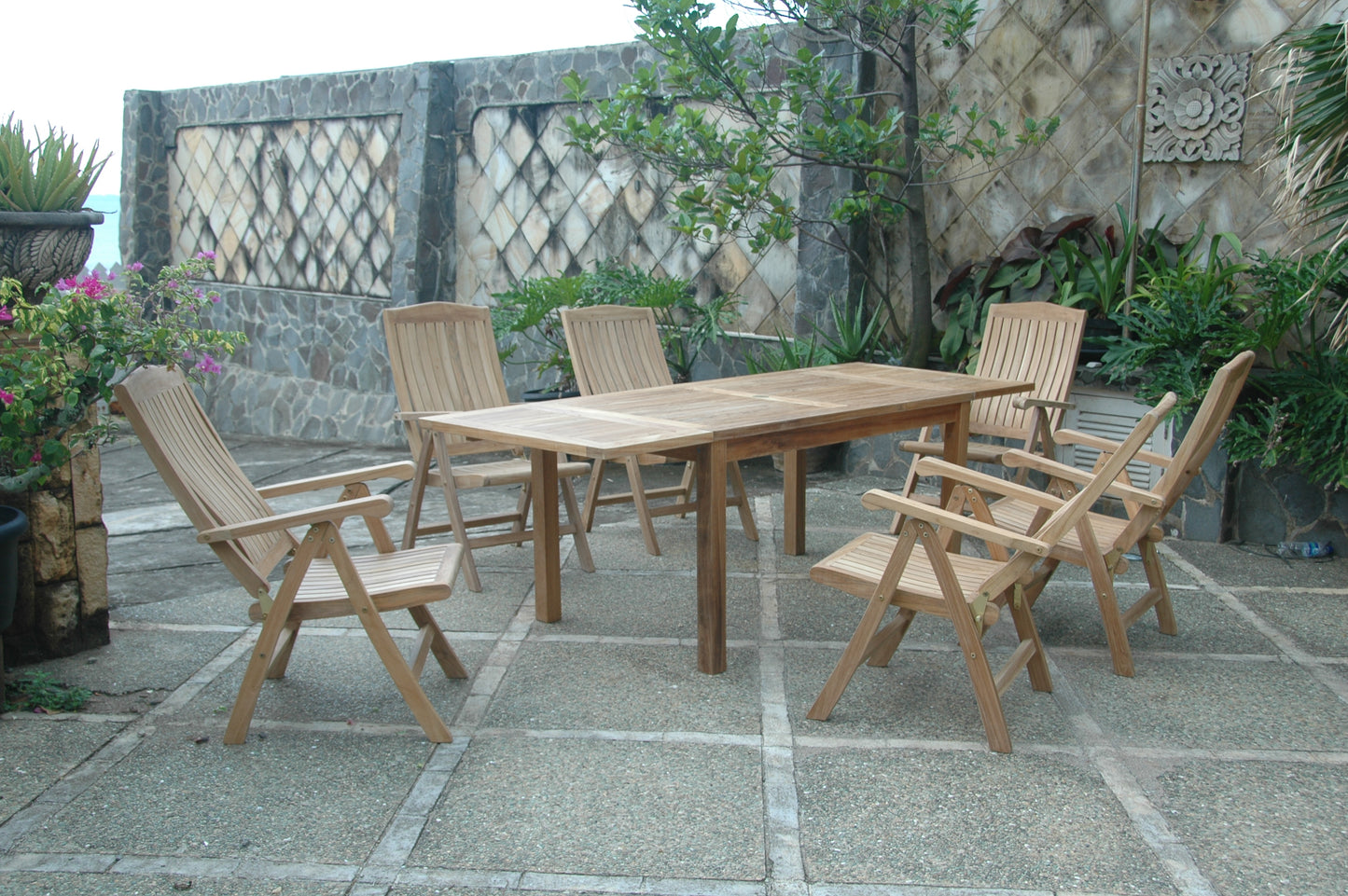 Anderson Teak Bahama Katana 7-Piece Dining Set — product image 2 of 9