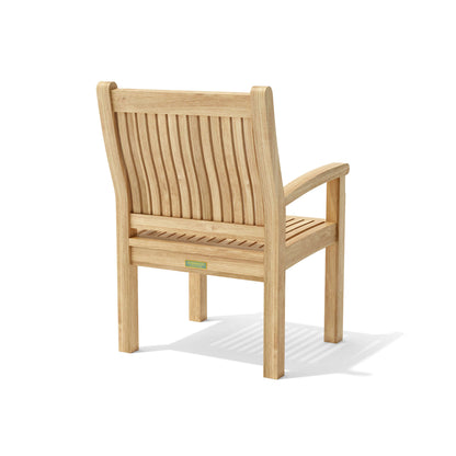 Anderson Teak Bahama Sahara 5-Piece Bistro Table Set — SET-02 — product image 7 of 8