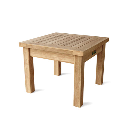 Anderson Teak Del-Amo Bahama 3-Piece Rocking Chair Set with Square Side Table — product image 10 of 11