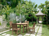 Anderson Teak Sommerset 5-Piece Dining Table Set