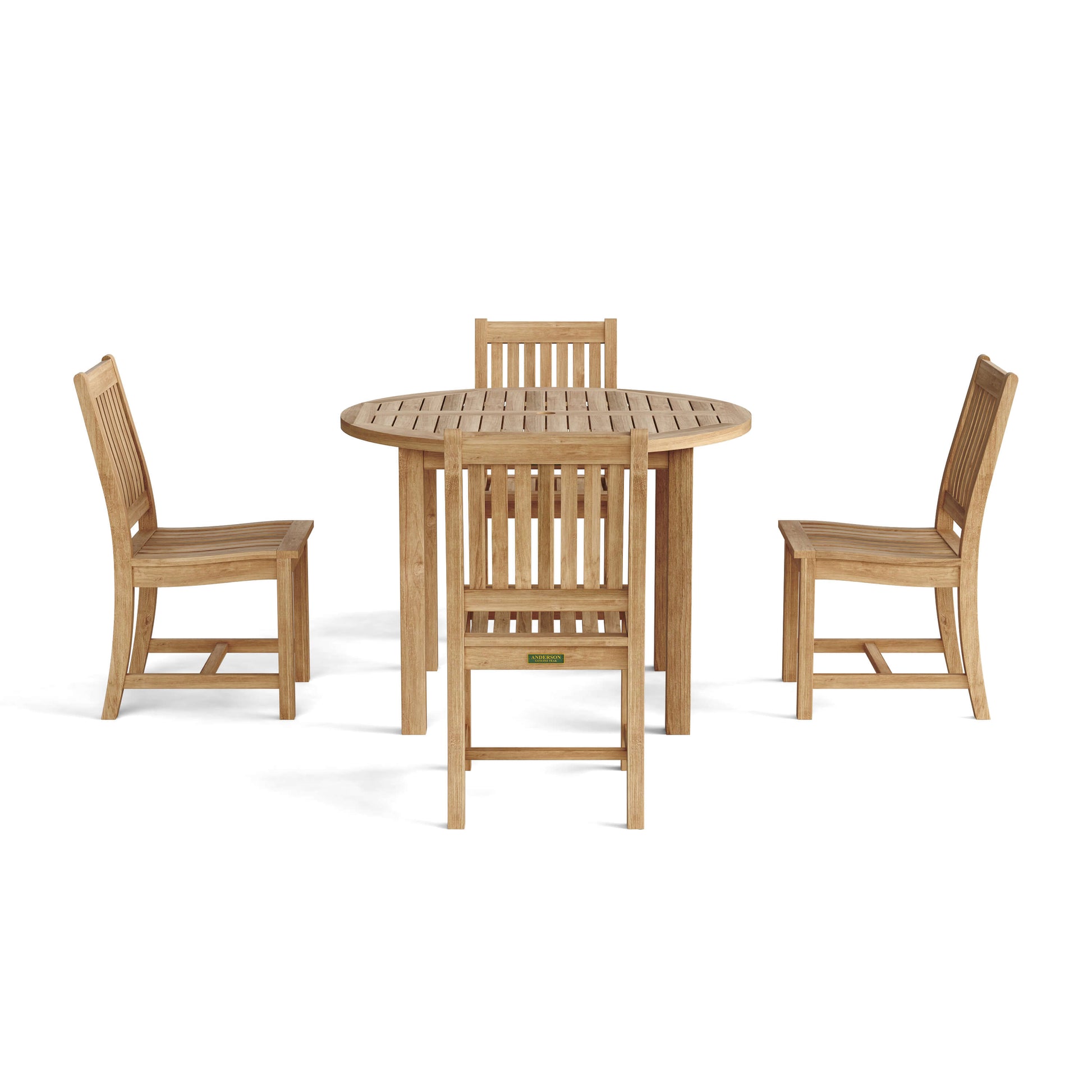 Anderson Teak Sommerset 5-Piece Dining Table Set — product image 2 of 6