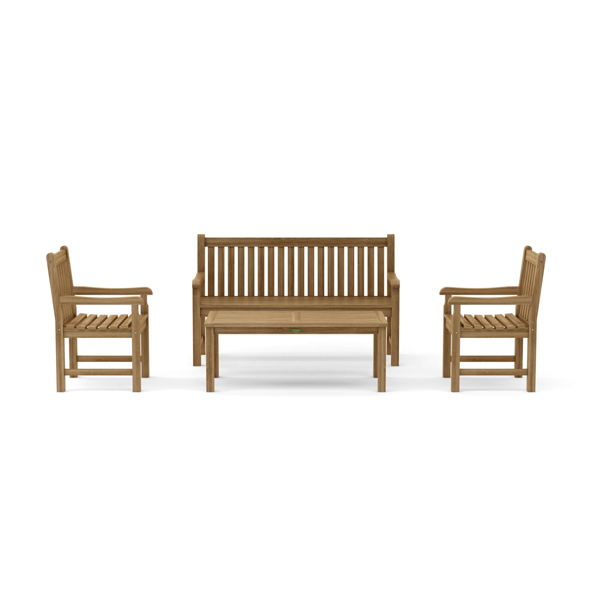 Anderson Teak Classic 3-Seater 4-Piece Conversation Set SET-06 — product image 4 of 12