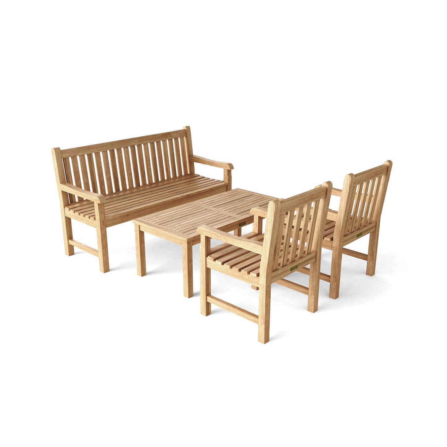 Anderson Teak Classic 3-Seater 4-Piece Conversation Set SET-06 — product image 6 of 12