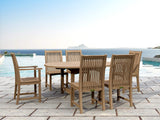 Anderson Teak Bahama Chicago 7-Piece Dining Chair Set
