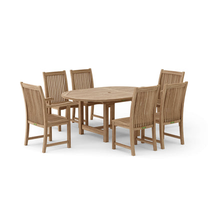 Anderson Teak Bahama Chicago 7-Piece Dining Chair Set — product image 3 of 12