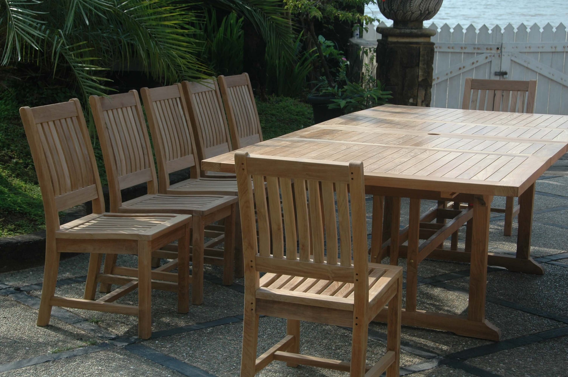 Anderson Teak Sahara Rialto 13-Piece Rectangular Dining Set — product image 2 of 8