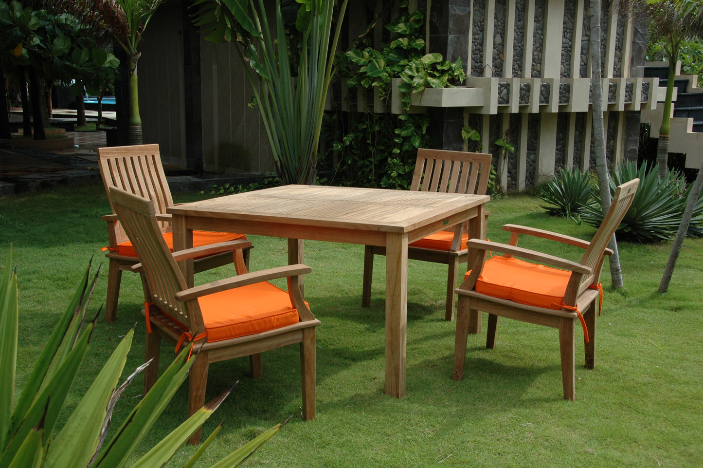 Anderson Teak Windsor Brianna 5-Piece Teak Dining Table Set — product image 1 of 8