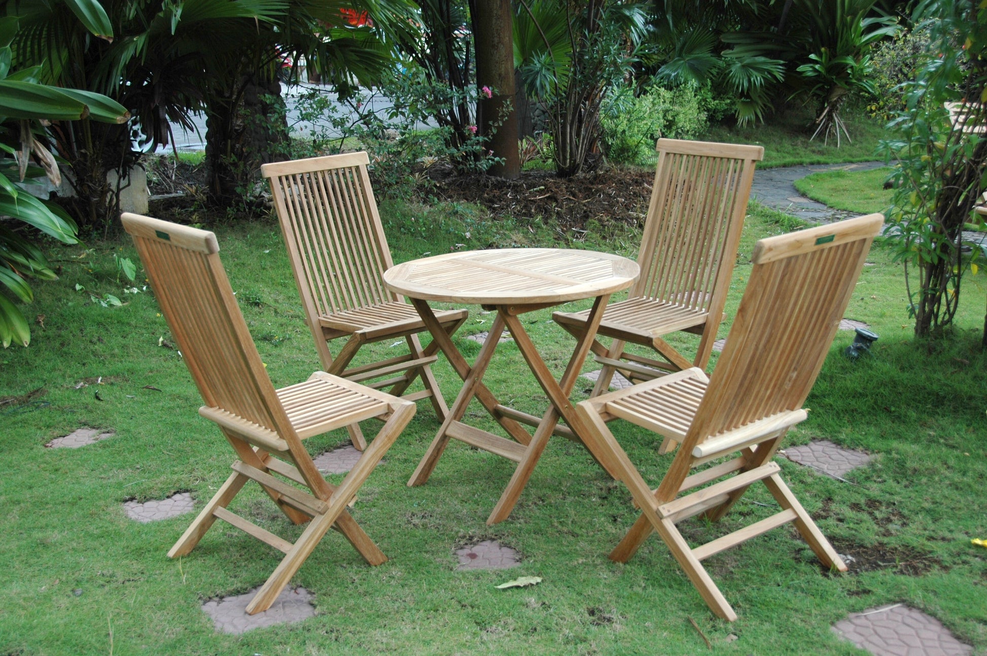 Anderson Teak Windsor Classic 5-Piece Bistro Set — product image 1 of 9