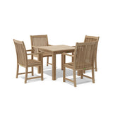 Anderson Teak Bahama Chicago 5-Piece Teak Bistro Set