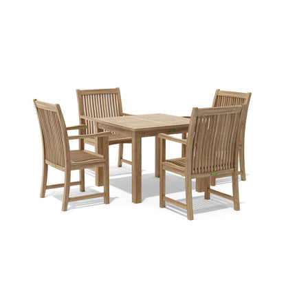Anderson Teak Bahama Chicago 5-Piece Teak Bistro Set — product image 2 of 8