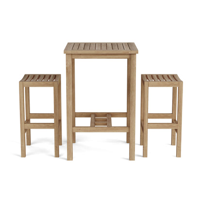 Anderson Teak Bahama Montego 3-Piece Square Bar Set — product image 4 of 9