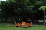 Anderson Teak Bahama Brianna 6-Piece Deep Seating Armchair Set