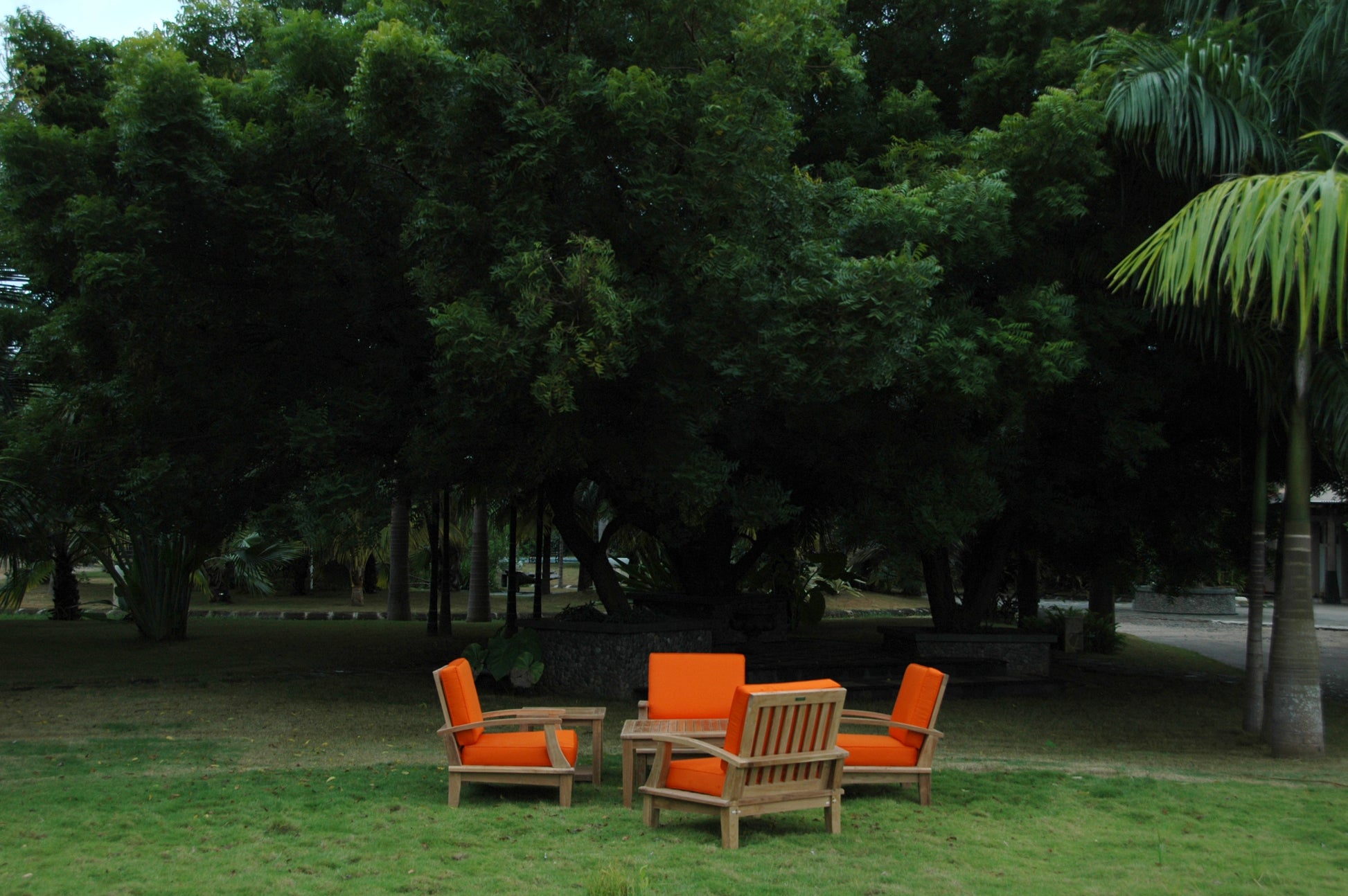 Anderson Teak Bahama Brianna 6-Piece Deep Seating Armchair Set — product image 1 of 7