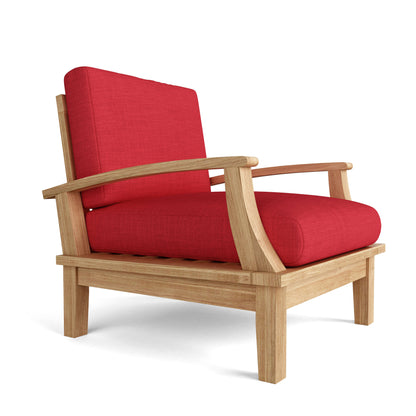Anderson Teak Bahama Brianna 6-Piece Deep Seating Armchair Set — product image 2 of 7
