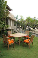 Anderson Teak Bahama Brianna 5-Piece Extension Dining Set