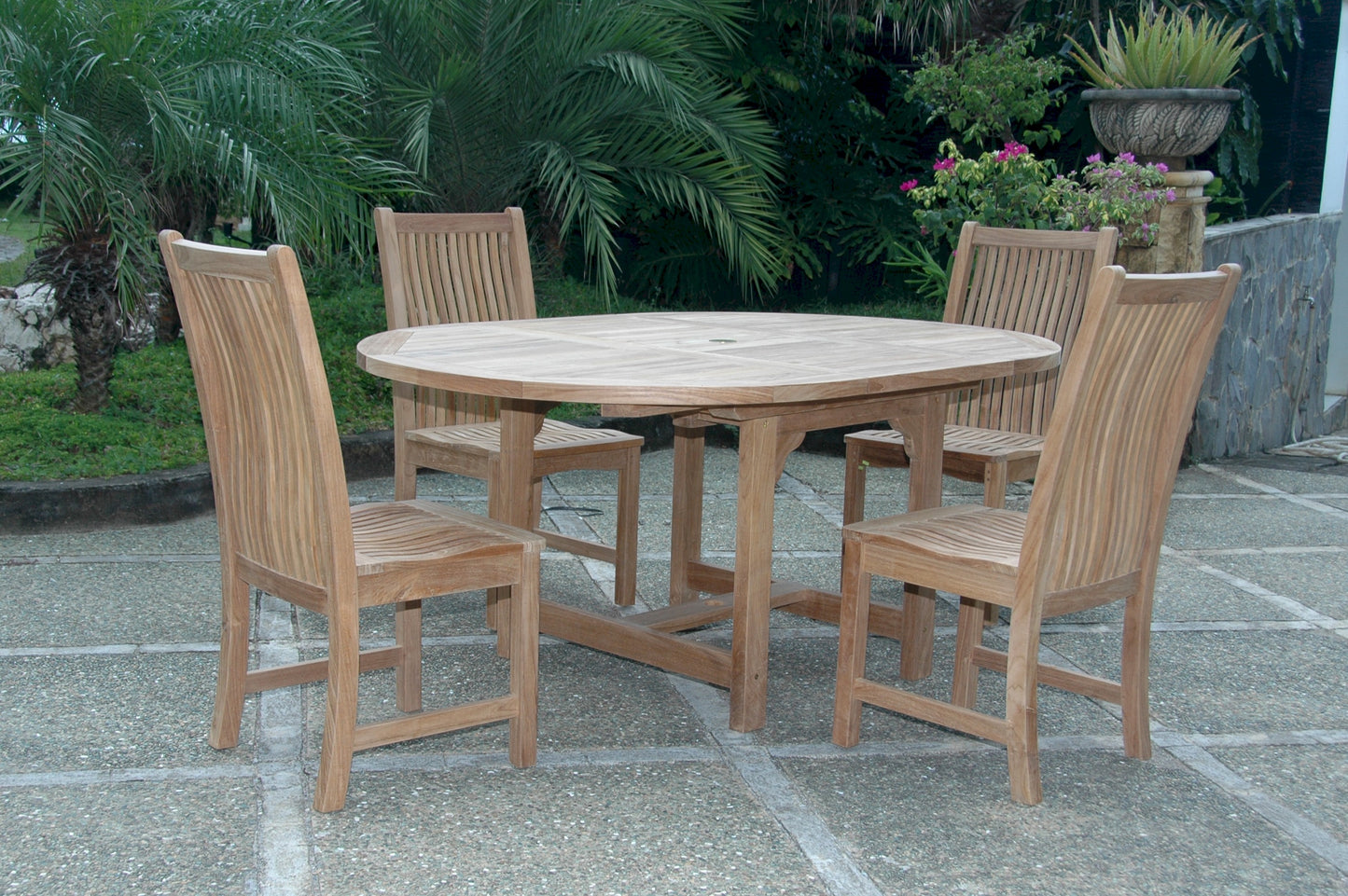 Anderson Teak Bahama Chicago 5-Piece Teak Dining Set — product image 2 of 8