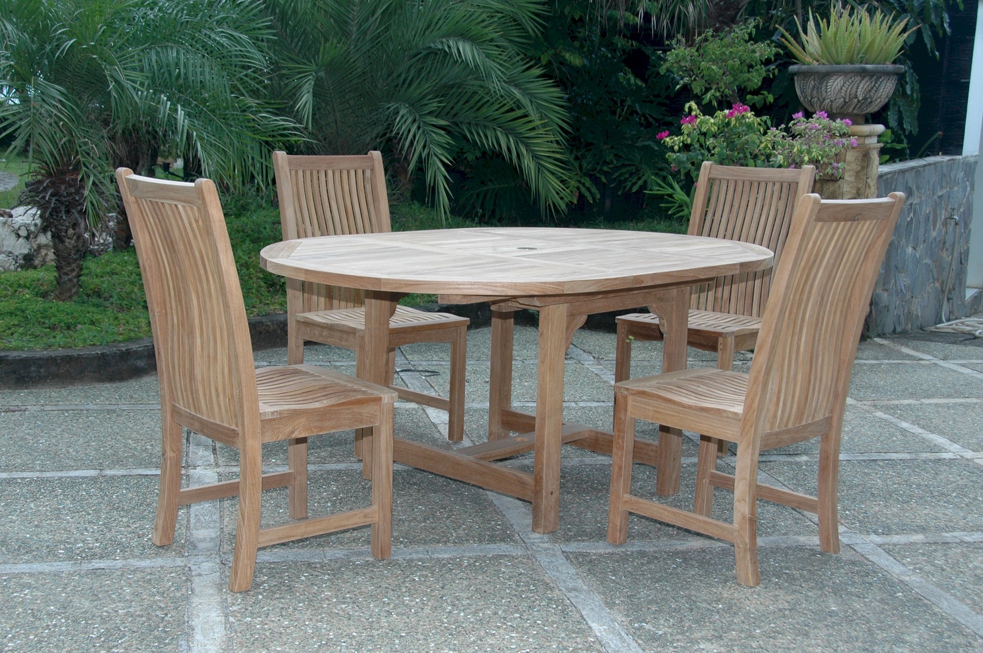 Anderson Teak Bahama Chicago 5-Piece Teak Dining Set — product image 2 of 8