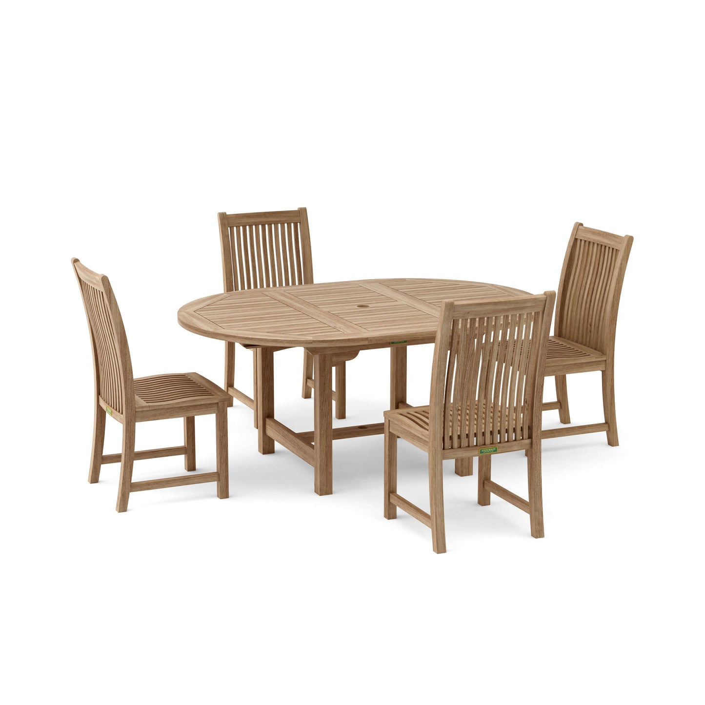 Anderson Teak Bahama Chicago 5-Piece Teak Dining Set — product image 3 of 8