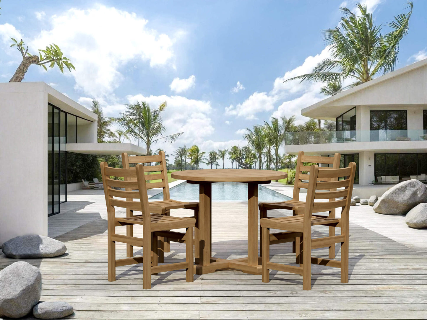 Anderson Teak Montage Windham 5-Piece Dining Set B — product image 1 of 3