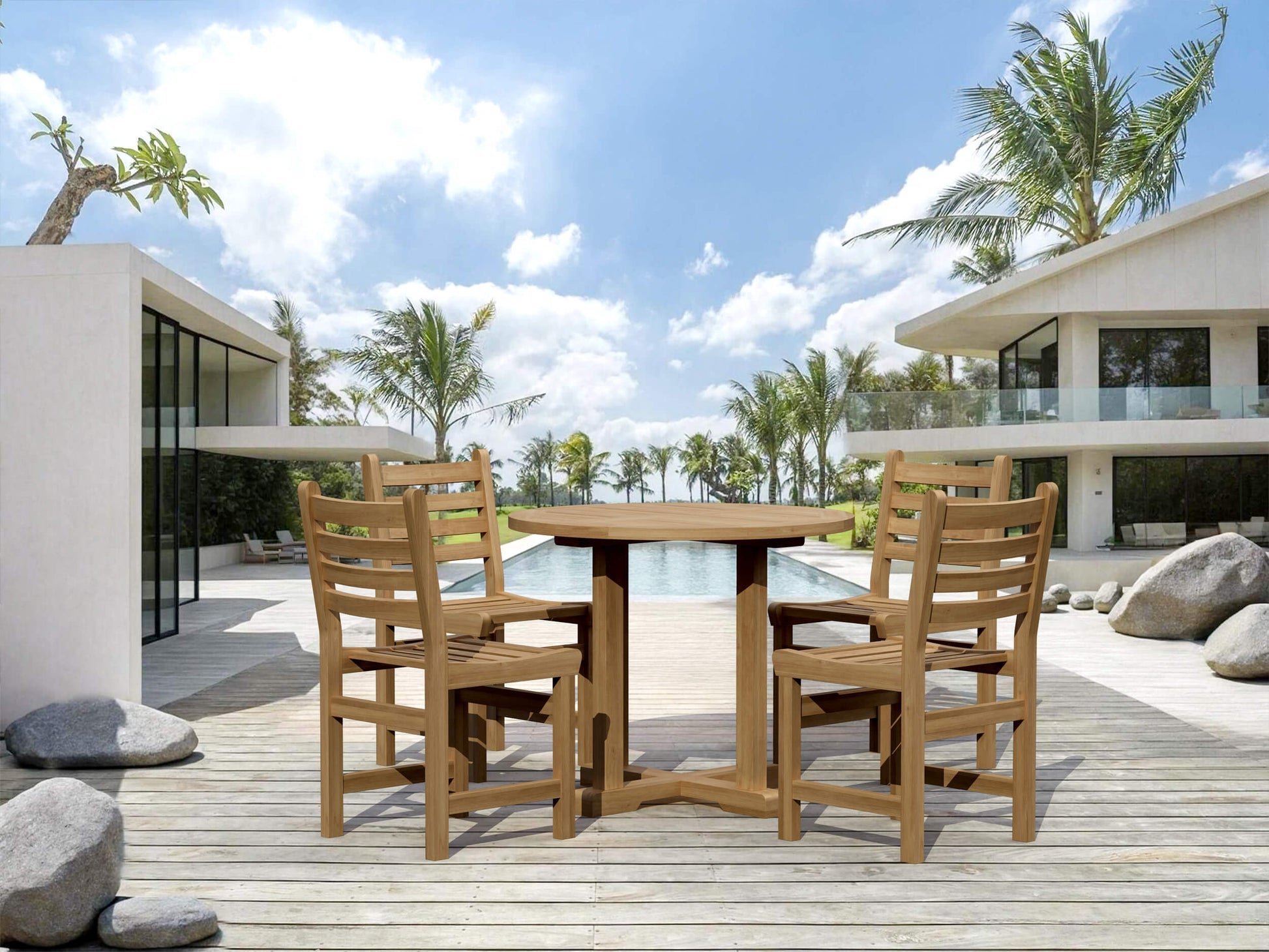 Anderson Teak Montage Windham 5-Piece Dining Set B — product image 1 of 3