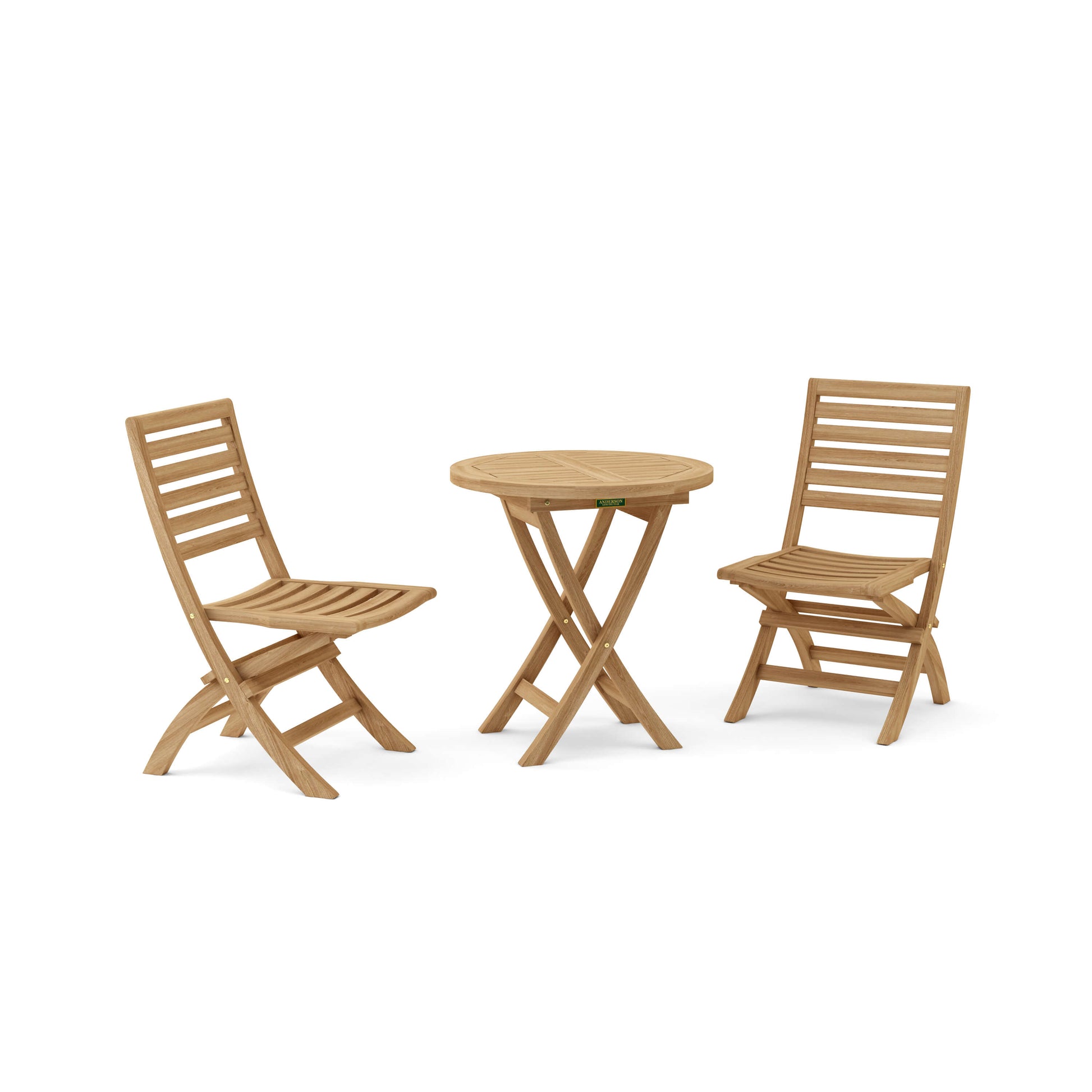 Anderson Teak Bahama Andrew 3-Piece Bistro Set — product image 2 of 9