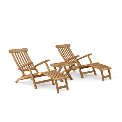 Anderson Teak Royal Steamer Katana 3-Piece Teak Set — product image 5 of 10