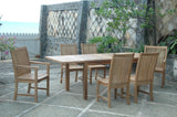 Anderson Teak Bahama Chicago 7-Piece Dining Set Chair B