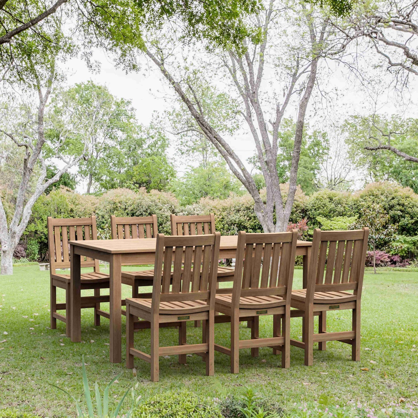 Anderson Teak Sonoma 7-Piece Rectangular Dining Set — product image 1 of 9