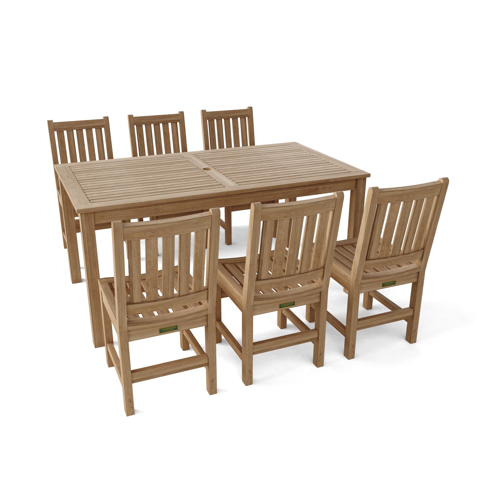Anderson Teak Sonoma 7-Piece Rectangular Dining Set — product image 2 of 9
