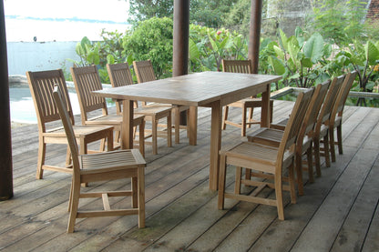 Anderson Teak Bahama Rialto 11-Piece Rectangular Dining Set — product image 3 of 11
