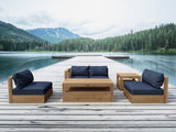 Anderson Teak Copacabana 5-Piece Modular Deep Seating Set — SET-152