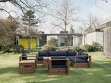 Anderson Teak Copacabana 7-Piece Modular Deep Seating Set