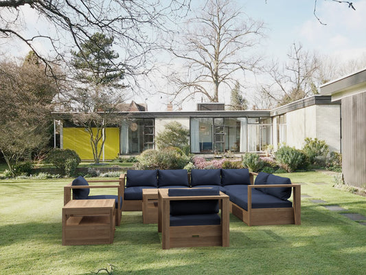 Anderson Teak Copacabana 7-Piece Modular Deep Seating Set — product image 1 of 13