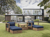 Anderson Teak Copacabana 5-Piece Modular Deep Seating Set — SET-154